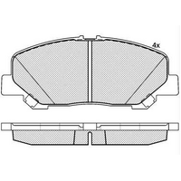 Front Brake Pads For TOYOTA Tarago 2006+.ACR50.GSR GGH.04465-28520.148*611*178