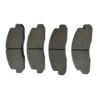 AKOK Performance Front Brake Pads For TOYOTA Coaster 1993-2015 HZB50 RZB BB GRB TRB XZB 04465-36020 04465-37030
