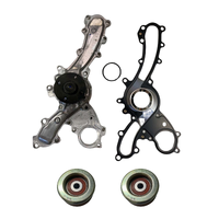 3PCS KIT Water Pump + Idler Pulley For TOYOTA 2GRFE V6 3.5L Aurion Kluger Estima Tarago Lexus RX330 GSU35 GSV40 GSV50 GSU40 GSR50 16100-39456