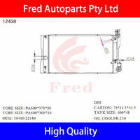 Radiator For TOYOTA Corolla Manual ZZE122.16400-0D391.12438