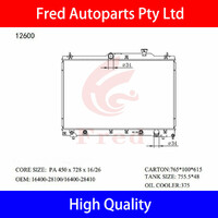 Radiator For TOYOTA Tarago Estima ACR30. 16400-28090.16400-28100.16400-28400 16400-28410 12600