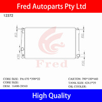 Radiator Fits Lexus 2015+.NX300.AYZ15 16400-36090.112372.16400-36080