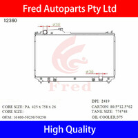 Radiator Fits Lexus UZJ100.LX470.16400-50211.16400-50360.16400-50210.12360