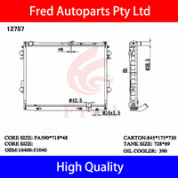 Radiator For TOYOTA Land Cruiser VDJ200.16400-51040.1VDFTV ATM 12757 Diesel