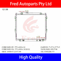 Radiator For TOYOTA Land Cruiser KZJ95 ATM 16400-67141.12136.16400-67140.16400-67121