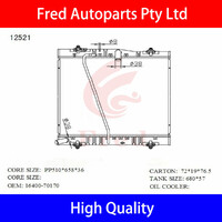 Radiator Fits  Hiace Petrol 2005+.TRH223,Manual 16400-75471.12521