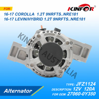 Alternator Fits Corolla CHR 2018+ 8NRFTS.9NRFTS.NGX10. JFZ1124.27060-47191.27060-0Y350