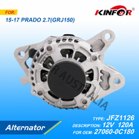Alternator Fits Hiace Petrol 2015+ TRH213.2TR,130A.1pin.JFZ1126.27060-75510.27060-0C180