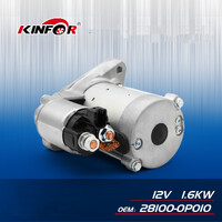 KINFOR Starter Motor For LEXUS Crown Majesta Mark 2005+.2GR.3GR.4GR.5GR.GSE.GRS.GRX. QDY12YY15 ;28100-31071 / 28100-0P010 / 28100-31080