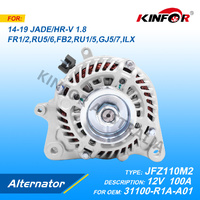 Alternator Fits Honda 2012+ 1.8L CIVIC,Crider,XR-V 31100-R1A-A01-KINFOR JR-JFZ110M2