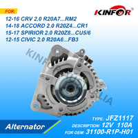 Alternator Fits Honda 2012+ 2.0L CIVIC,Accord,CRV 31100-R1P-H01-KINFOR JR-JFZ1117