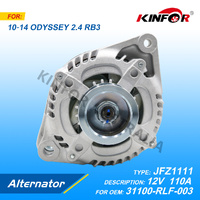 Alternator Fits Honda 2009+ Odyssey 2.4L RB3 31100-RLF-003-KINFOR JR-JFZ1111