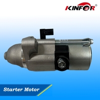 Starter Motor Fits Honda 2014+ FIT GK5,Greiz GJ6,Gienia GJ8,VEZEL XRV RU1 31200-5R7-A01-KINFOR,12V 1.6KW JR-QDY12YY507