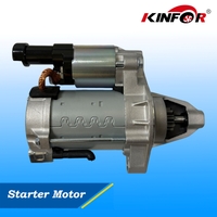 Starter Motor Fits Honda 2012-2015 1.8L 2.0L CIVIC CRV,2014+ Accord,Crider ,JADE 31200-R1A-G51-KINFOR,12V 1.6KW JR-QDY12YY209