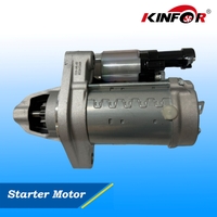 Starter Motor Fits Honda 2008+ 2.4L Accord,SPIRIOR,CRV,Odyssey,ELYSION 31200-R40-R01-KINFOR,12V 1.6KW JR-QDY12YY20