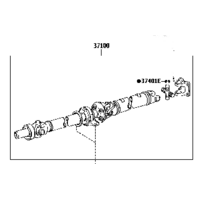 Rear Tailshaft Assembly Fit Hiace 2005+.TRH.KDH.37110-26560