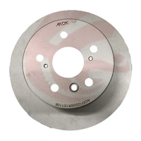 AKOK Performance Rear Brake Rotor For TOYOTA Camry Hybrid AHV40 AVV50.ES350.42431-33130.42431-06170