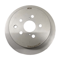 AKOK Premium Rear Brake Rotor For TOYOTA Kluger 2013-2020 GSU50 GSU55; Lexus RX270 / 350 / 450H GGL15 / GYL15.42431-48070