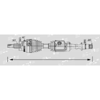 CV Drive Shaft RIGHT RH For TOYOTA Aurion 2012-2017 GSV50.43410-06A10 