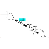 CV Drive Shaft RIGHT RH For TOYOTA Land Cruiser 80 100 Series HZJ80.HZJ100..HDJ80.FZJ80..43411-60090.43411-60040