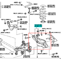 Rear Axle Arm LEFT=RIGHT For TOYOTA RAV4 2019-ON AXAH5# MXAA5# 48730-42060 48730-0R060