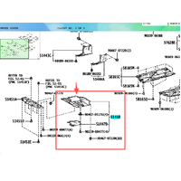 Engine Undershield For TOYOTA Corolla Hatchback Sedan Hybrid Petrol 2019-2024 51410-12181  51410-02450