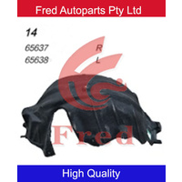 Rear Wheel Inner lining LEFT For TOYOTA Corolla Sedan 2014 ZRE172 65638-02110 