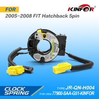 Air Bag Clock Spring Fits Honda 2005-2008 FIT Hatchback 5pin 77900-SAA-G51-KINFOR JR-QN-H004