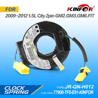 Air Bag Clock Spring Fits Honda 2009-2012 1.5L City 2pin GM2.GM3.GM6.FIT  77900-TF0-E91-KINFOR JR-QN-H012