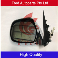Side Mirror Left Fits Hiace 2005+.Electric ChromeTRH.KDH.87940-26550.MX-406-LH