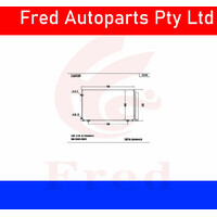 Ac Condensor Fits Lexus 2008+.RX270.ASL30.GSL30.Sienna.88460-08020-BJX