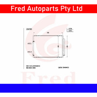 Ac Condensor Fits Lexus RX350.GSU35 88460-48091.88460-48080