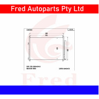 Ac Condensor For TOYOTA Alphard 2015+ AGH20.GGH20.88460-58020.Vellfire
