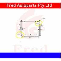 Ac Condensor Fits Prado GDJ150.TRJ150.88460-60440-JD.12AC032