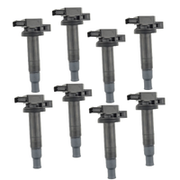 8 Pcs Ignition Coils For TOYOTA Land Cruiser LEXUS LS430.GXE10.IS200 / 300. 90919-02230