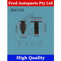 BM120,51711496621F,5 units in 1pack,Car Clips