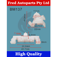 BM137,A0099884178F,5 units in 1pack,Car Clips