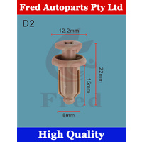 D2, For Nis-D,5 units in 1pack,Car Clips