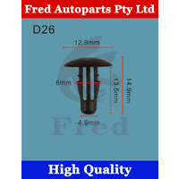 D26,0155300401F,5 units in 1pack,Car Clips