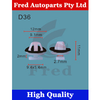 D36,76882EW00BF,5 units in 1pack,Car Clips