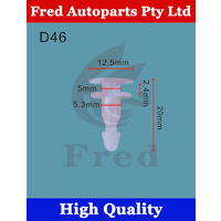 D46,01553-02903F,5 units in 1pack,Car Clips