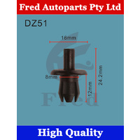DZ51,90087290F,5 units in 1pack,Car Clips