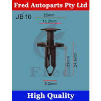 JB10,W704433S300F ,5 units in 1pack,Car Clips