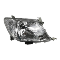 Headlight Right Hand RH Clear Fits Toyota Hilux N70 2008-2011 KUN GGN KX-B-010-RH-HYBBL TY-08HLX-001-RH