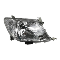 Headlight Right White (Clear) Fits Hilux 2008-2011 KUN GGN  KX-B-010-RH-HYBBL TY-08HLX-001-RH