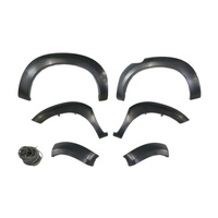 SET Guard Flares Kit Black For TOYOTA Hilux KUN 2005-2011 Dual Cabs TGN GUN GGN KX-B-053-SET
