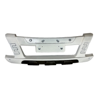White Front Bumper Nudge Bar Grille Guard With LEDs Fits Hilux 2012-2014.KUN26. KX-B-091-2