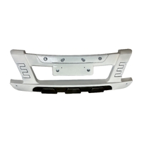 White Front Bumper Nudge Bar Grille Guard With LEDs For TOYOTA Hilux 2012-2014.KUN26. KX-B-091-2