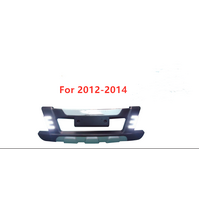 Black Front Bumper Nudge Bar Grille Guard With LEDs Fits Hilux 2012-2014.KUN26 KX-B-091