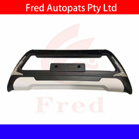 Black Front Bumper Nudge Bar Grille Guard with LEDs For TOYOTA Hilux 2015+.GUN126.KX-B-116